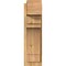 Ekena Millwork Merced Block Rough Sawn Outlooker, Western Red Cedar, 8"W x 16"D x 28"H OUT08X16X28MRC05RWR - alternate 4